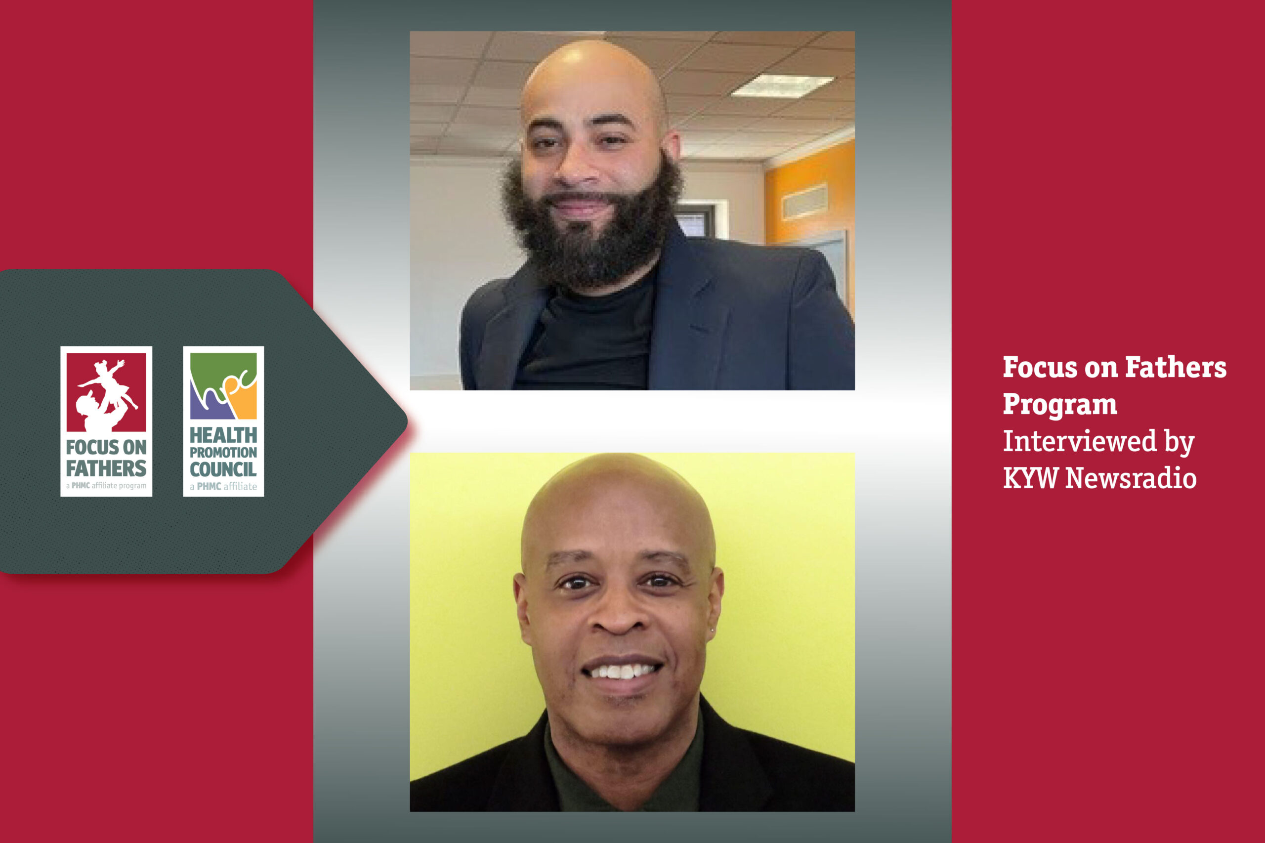 Focus on Fathers Program interviewed by KYW Newsradio